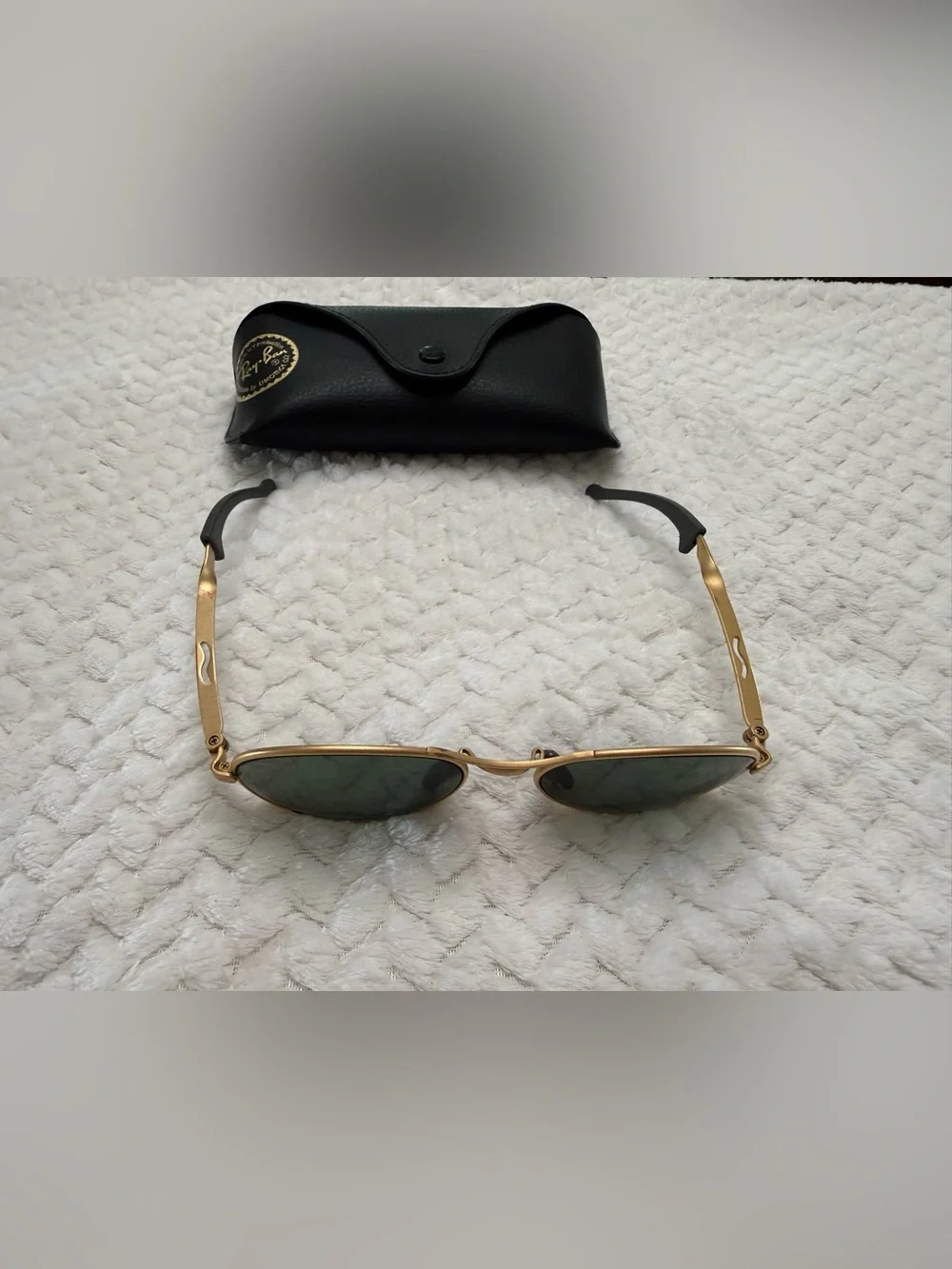 Ray Ban B&L Orbs Axis VINTAGE sunglasses Gold Glasses Orb